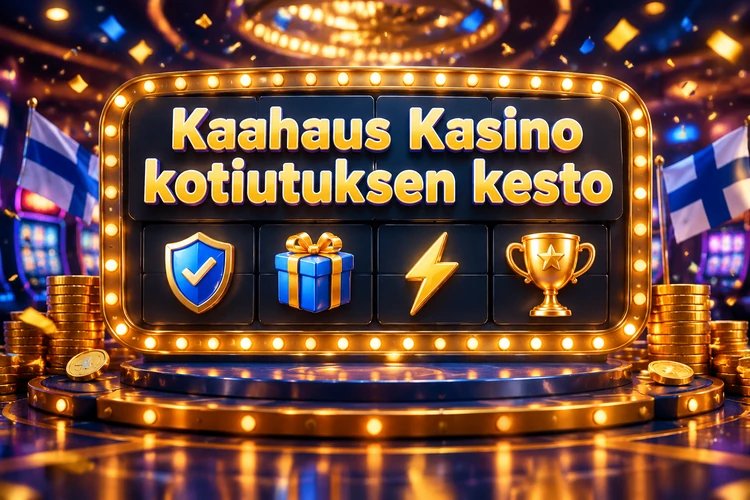 Kaahaus Kasino kotiutuksen kesto