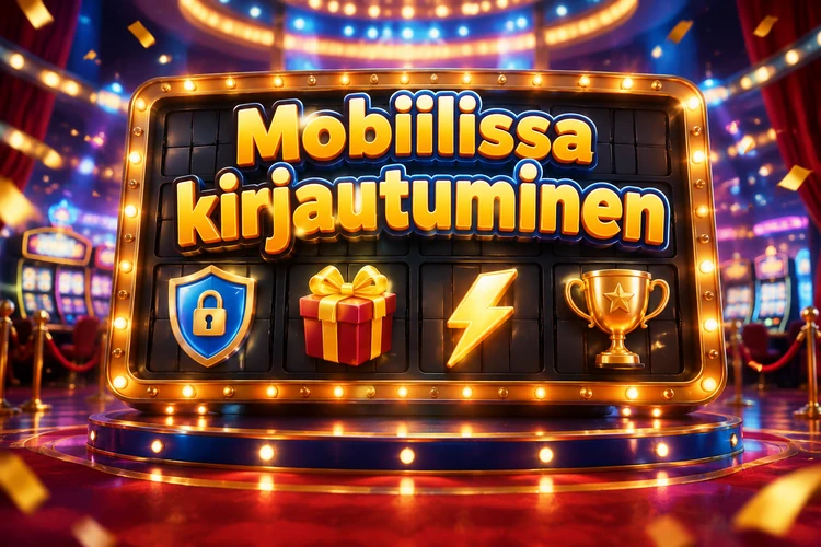 Mobiilissa kirjautuminen
