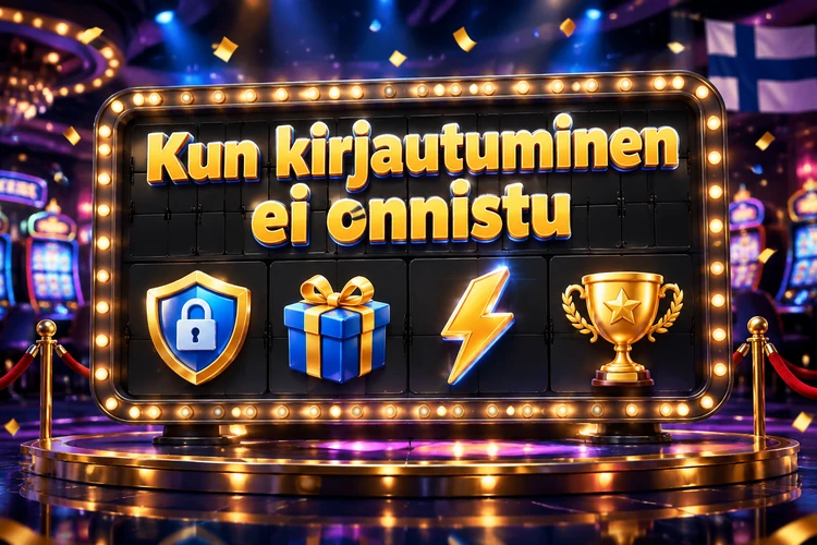 Kun kirjautuminen ei onnistu